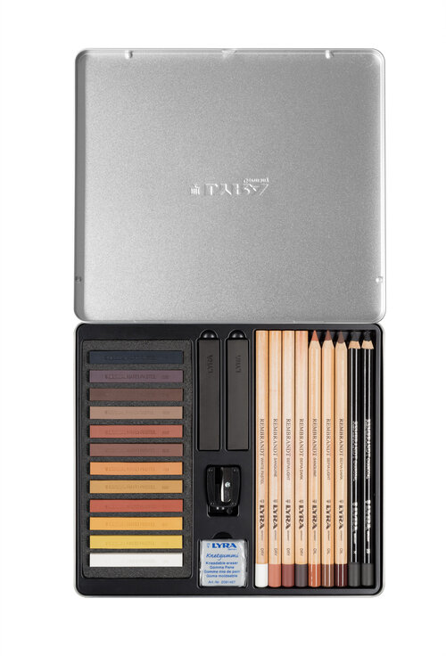 SET DIBUJO BROWN LYRA TONOS MARRONES 25 PIEZAS SURTIDAS