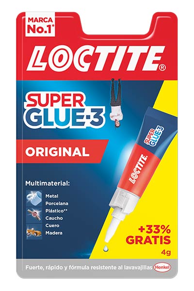 Pegamento 3gr super glue 3 40 unid caja - superglue loctite -  Distribuciones Cimadevilla