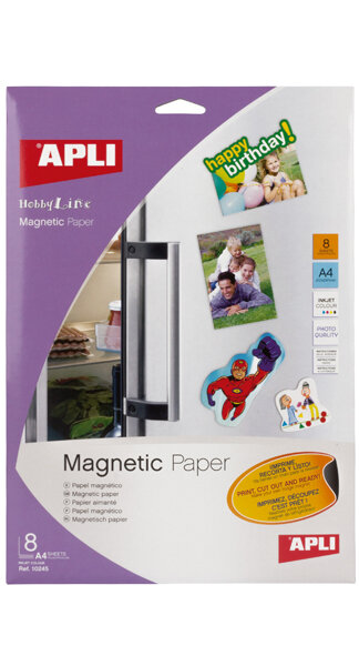 PAPEL MAGNETICO A4 INKJET 8H PAQUETE