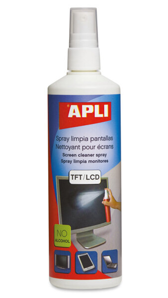 SPRAY LIMPIA PANTALLAS 250ML BOTE (TFT / LCD)
