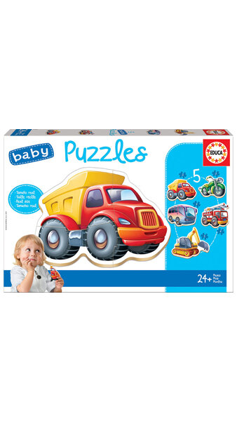 BABY PUZZLE VEHICULOS ( +24 MESES )