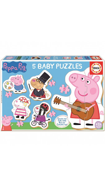 BABY PUZZLE PEPPA PIG ( +24 MESES )