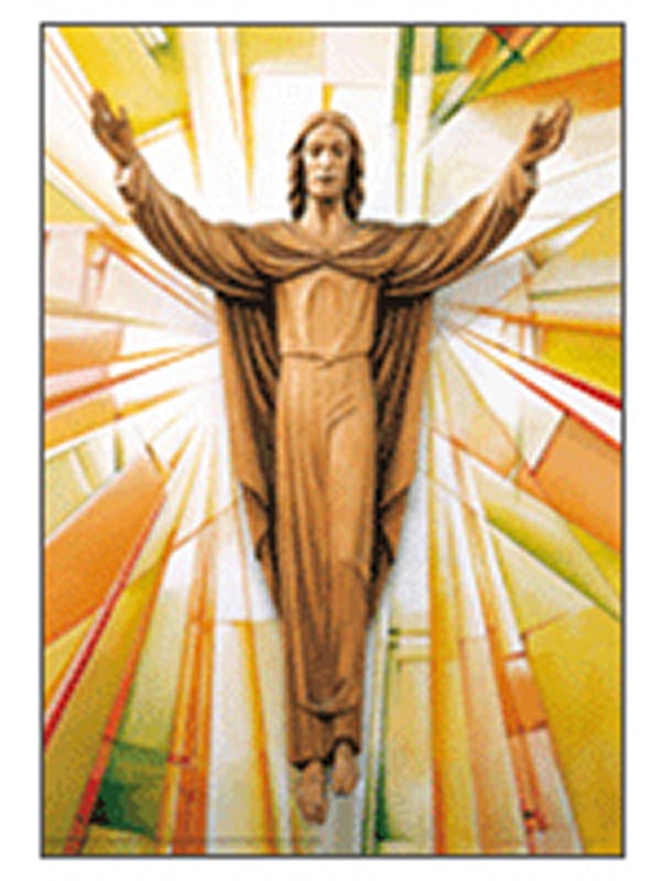 CRISTO RESUCITADO CARTEL 70X100