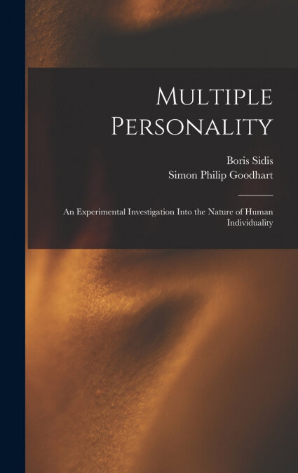 MULTIPLE PERSONALITY