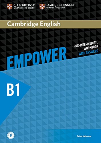 CAMBRIDGE ENGLISH EMPOWER PRE-INTERMEDIATE B1. WORKBOOK WIT