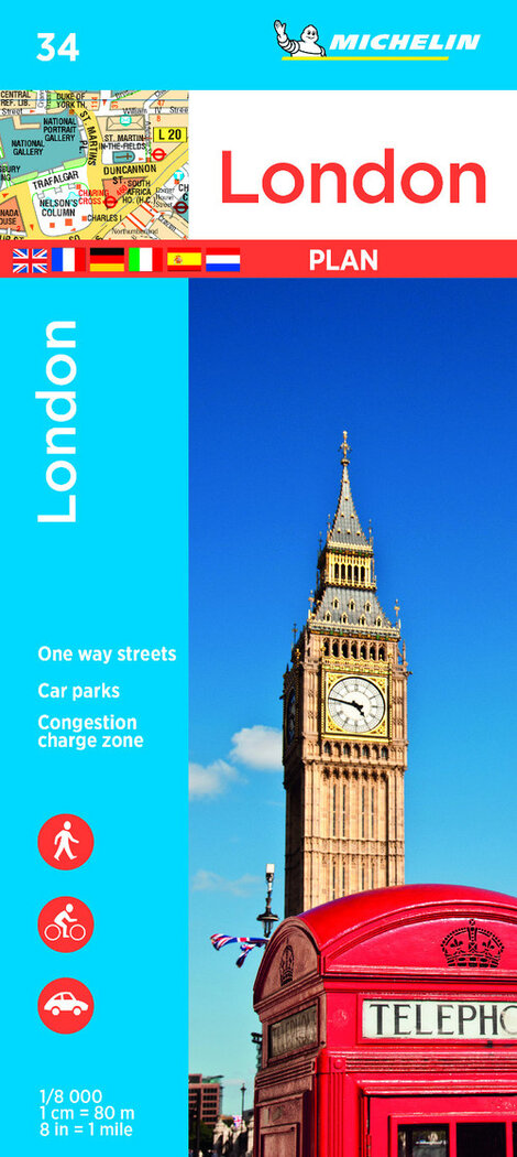 PLANO LONDON - STREET MAP AND INDEX 2023
