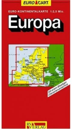 MAPA DE EUROPA-DESPLEGABLE EURO MAPA