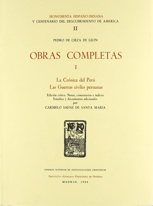 THE SECOND PART OF THE CHRONICLE OF PERU