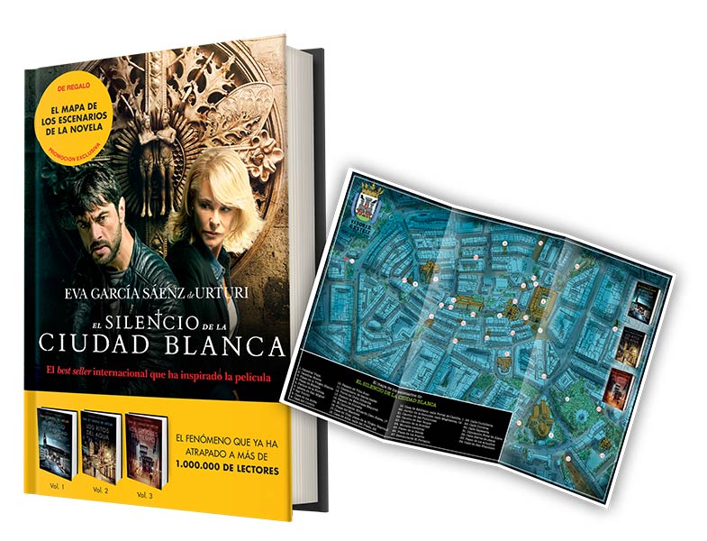 PACK EL SILENCIO DE LA CIUDAD BLANCA + MAPA DE ESCENARIOS