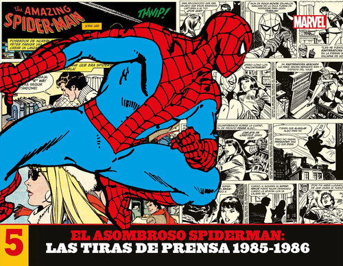 ASOMBROSO SPIDERMAN LAS TIRAS DE PRENSA 5 1985 1986