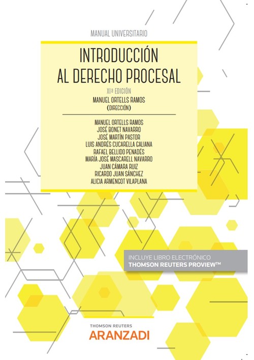INTRODUCCION AL DERECHO PROCESAL (PAPEL + E-BOOK)