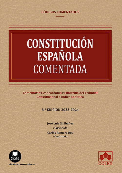 CONSTITUCION ESPAOLA - CODIGO COMENTADO
