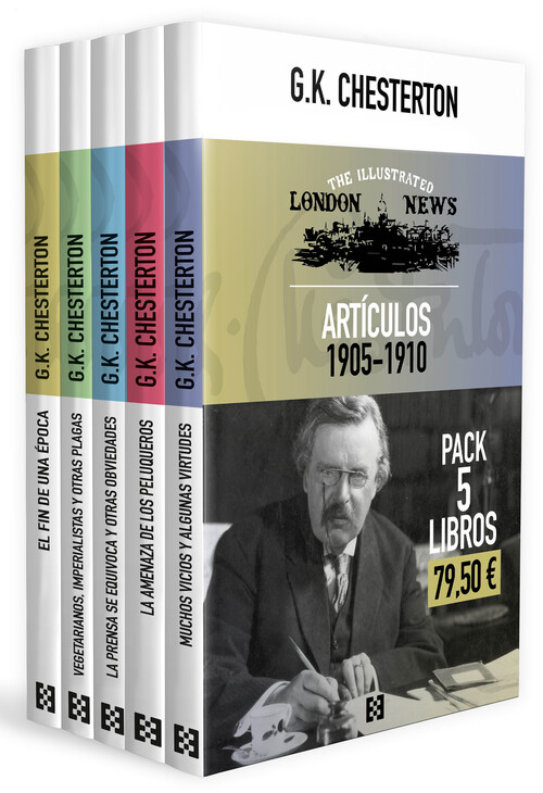 PACK ARTICULOS CHESTERTON (PACK 5 LIBROS)