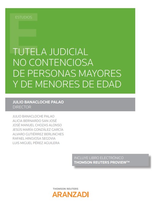 TUTELA JUDICIAL NO CONTENCIOSA DE PERSONAS MAYORES Y DE MENO