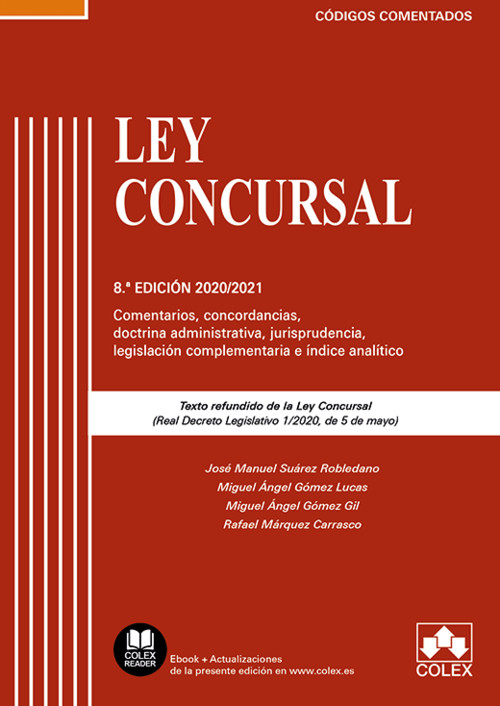 LEY CONCURSAL - CODIGO COMENTADO 2020