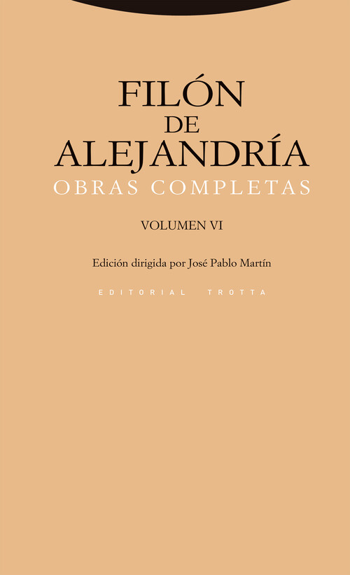OBRAS COMPLETAS DE FILON DE ALEJANDRIA VOL. III