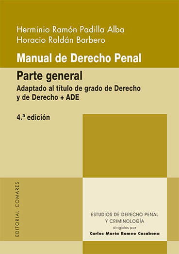 MANUAL DE DERECHO PENAL PARTE GENERAL