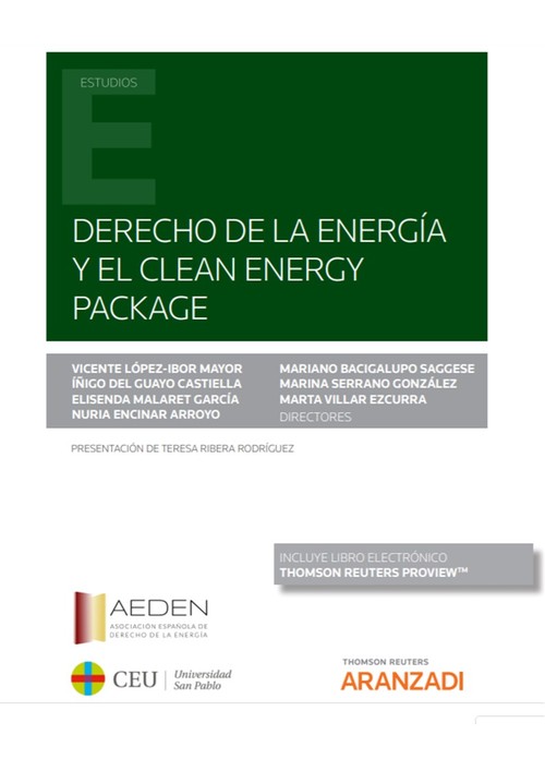 DERECHO DE LA ENERGIA Y EL CLEAN ENERGY PACKAGE (PAPEL + E-B