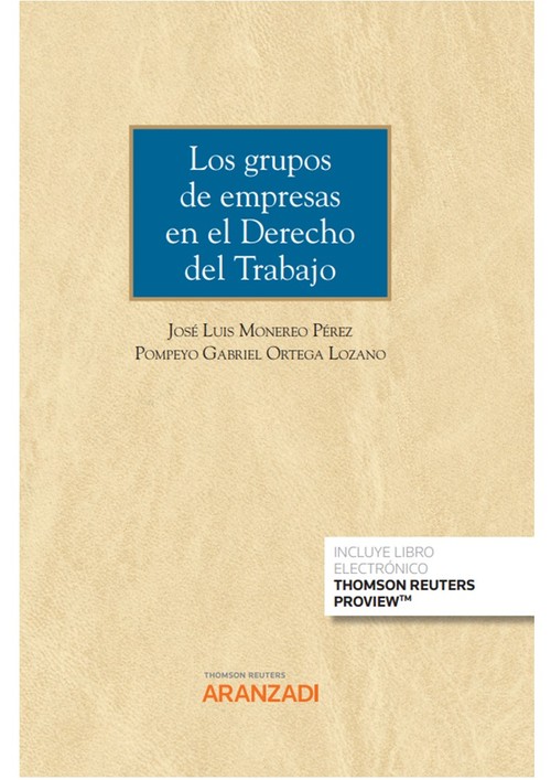 GRUPOS DE EMPRESAS EN EL DERECHO DEL TRABAJO (PAPEL + E-BOOK