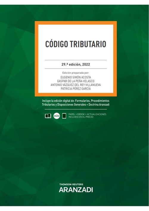 CODIGO TRIBUTARIO (PAPEL + E-BOOK)