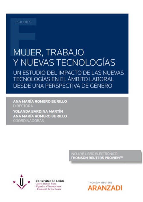 MUJER, TRABAJO Y NUEVAS TECNOLOGIAS (PAPEL + E-BOOK)