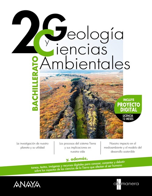 GEOLOGIA Y CIENCIAS AMBIENTALES 2 BACH 2023