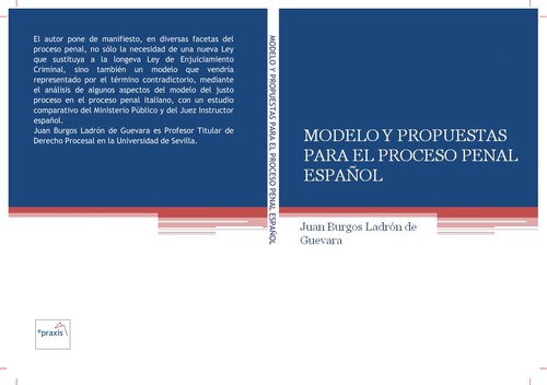MODELO Y PROPUESTAS PARA EL PROCESO PENAL ESPAOL