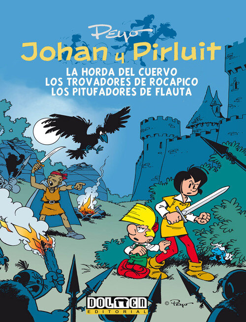 JOHAN Y PIRLUIT 6 LA HORDA DEL CUERVO TROVADORES DE ROCAPIT