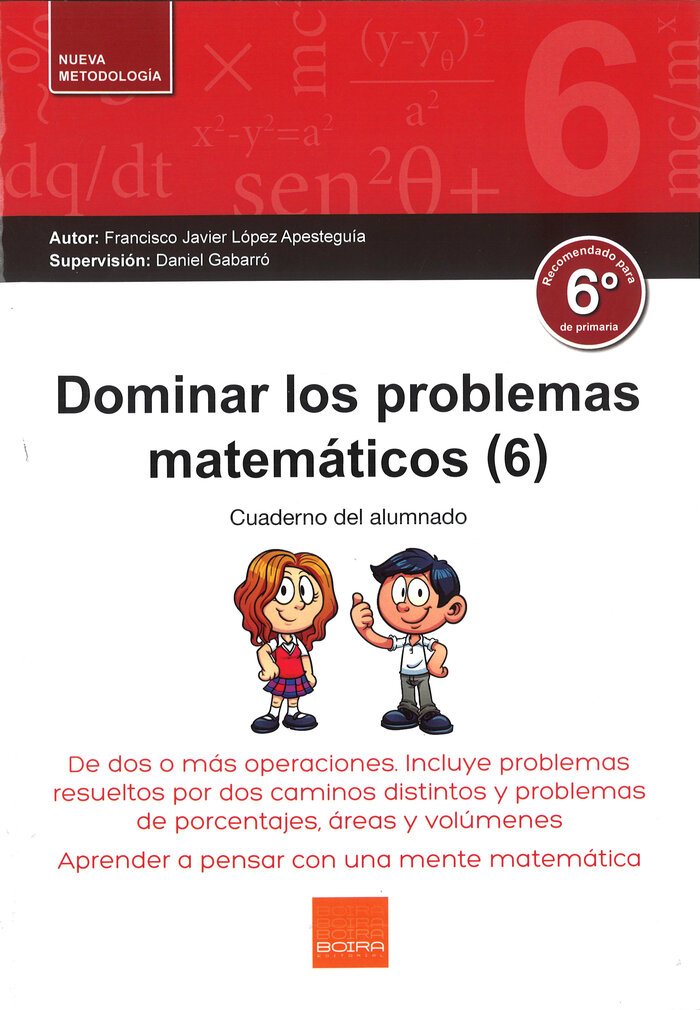 DOMINAR PROBLEMAS MATEMATICOS 6 EP (2017)