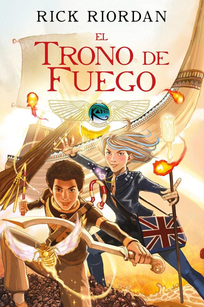 TRONO DE FUEGO, EL. CRONICAS DE LOS KANE 2. COMIC