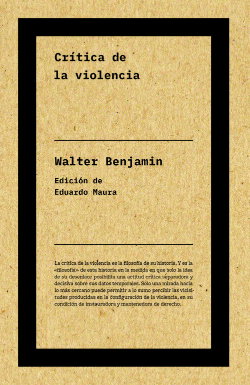 WALTER BENJAMIN. TEXTOS ESENCIALES