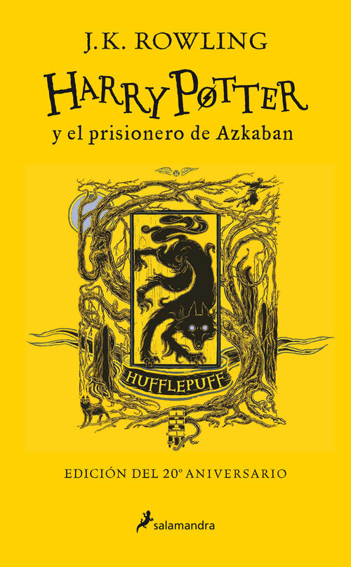HARRY POTTER Y EL PRISIONERO DE AZKABAN (HUFFLEPUFF AMARILLO