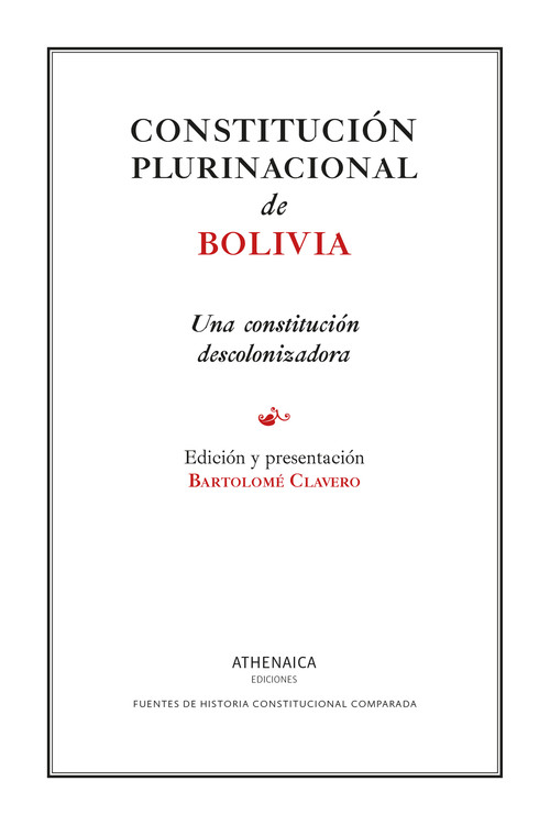 CONSTITUCION PLURINACIONAL DE BOLIVIA