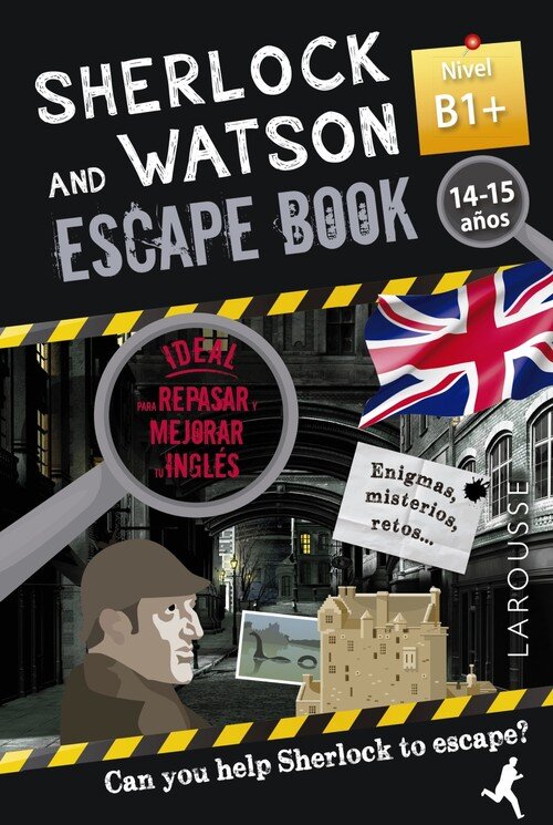 SHERLOCK & WATSON. ESCAPE BOOK PER REPASSAR ANGLES. 11-12 AN