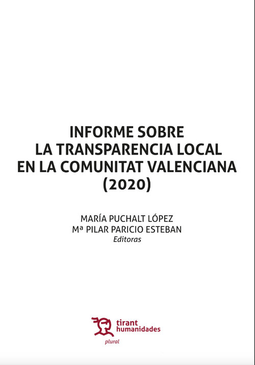 INFORME SOBRE LA TRANSPARENCIA LOCAL EN LA COM. VAL.(2020)