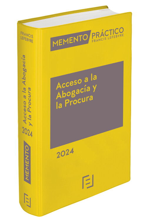 MEMENTO ACCESO A LA ABOGACIA Y LA PROCURA 2024