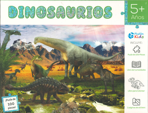 DINOSAURIOS. PUZZLE 100 PIEZAS