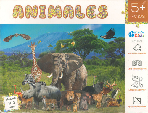 ANIMALES. PUZZLE 100 PIEZAS