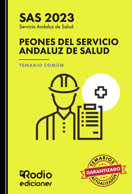 TCAE DEL SERVICIO ANDALUZ DE SALUD.TEMARIO COMUN. SAS 2023
