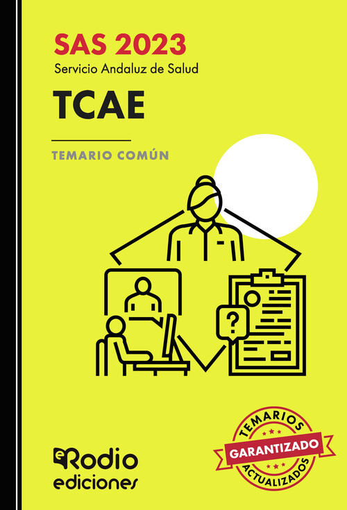 TCAE DEL SERVICIO ANDALUZ DE SALUD.TEMARIO COMUN. SAS 2023