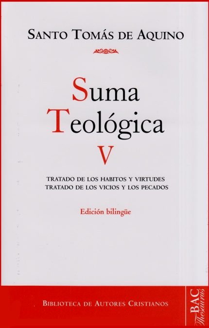 SUMA TEOLOGICA V (BILINGUE)