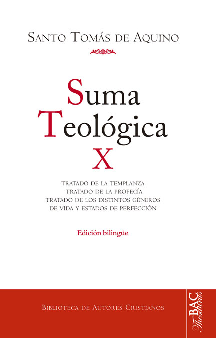 SUMA TEOLOGICA X (BILINGUE)