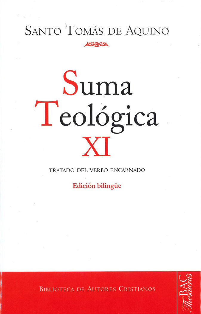 SUMA TEOLOGICA XI (BILINGUE)