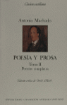 POESIAS COMPLETAS II-POESIA Y PROSA