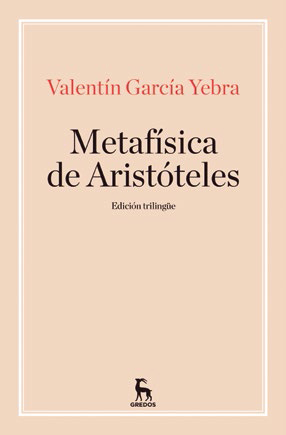 METAFISICA DE ARISTOTELES-ED.TRILINGUE