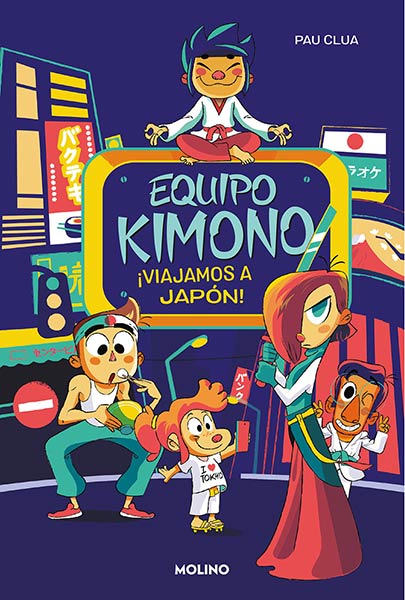 EQUIPO KIMONO 2. VIAJAMOS A JAPON!