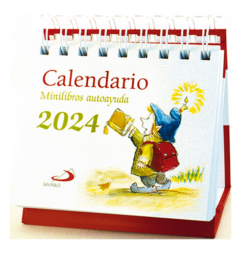 CALENDARIO DE MESA MINILIBROS AUTOAYUDA 2024