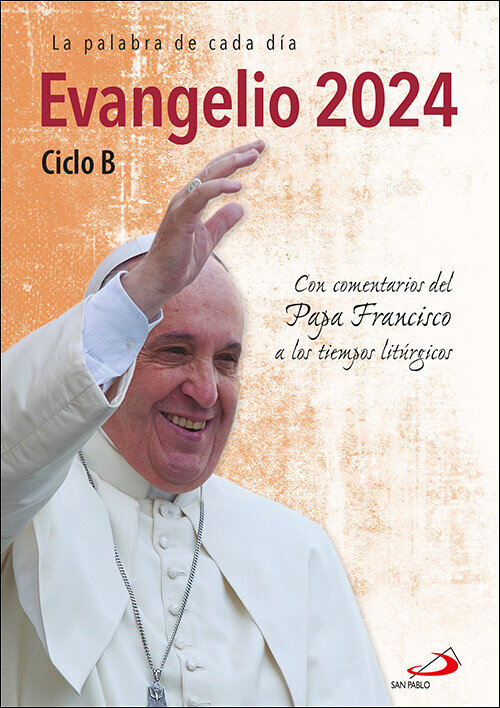 EVANGELIO 2024 PAPA FRANCISCO LETRA GRANDE