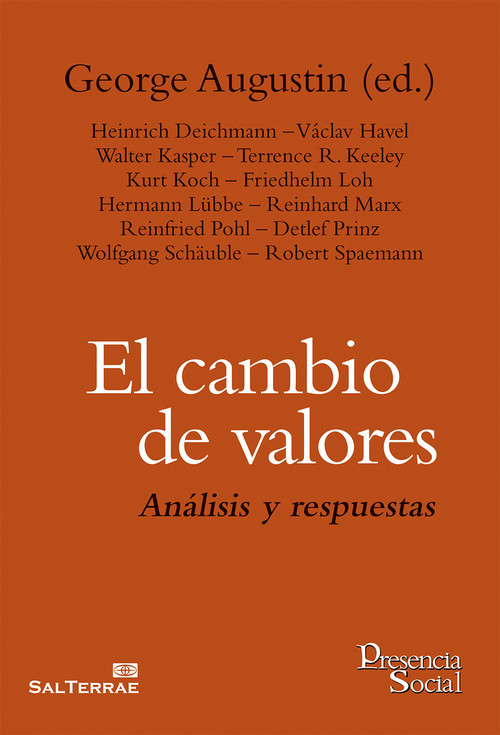 CAMBIO DE VALORES,EL-ANALISIS Y RESPUESTAS