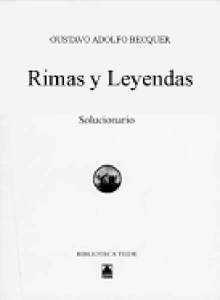 SOLUCIONARIO RIMAS Y LEYENDAS